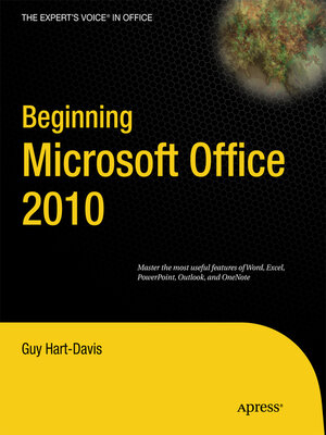 cover image of Beginning Microsoft Office 2010
